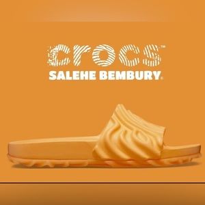 Crocs Pollex Slide by Salehe Bembury Citrus Milk 🔥🔥🔥🔥Size 6M